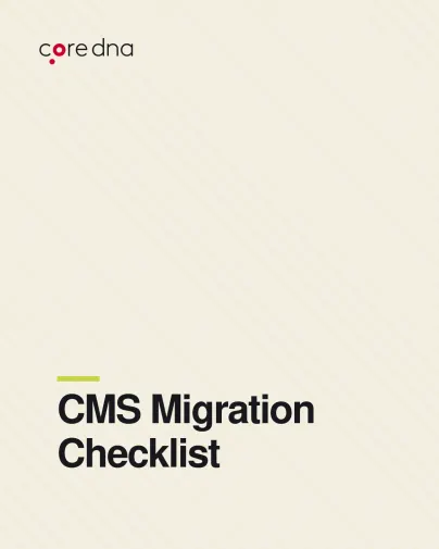 Form 101 - CMS Migration Checklist