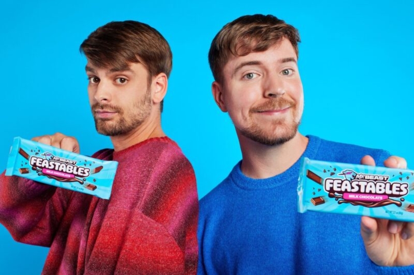Mrbeast feastables chocolates DTC success story