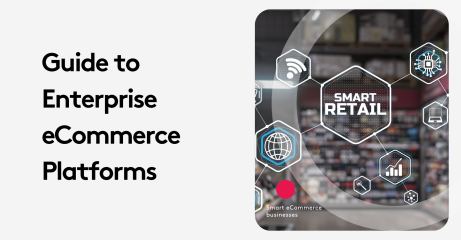 Guide to enterprise eCommerce platforms with smart retail technology concepts.
