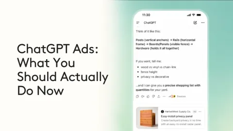 ChatGPT Ads and eCommerce: What Merchants Should Actually Do Now