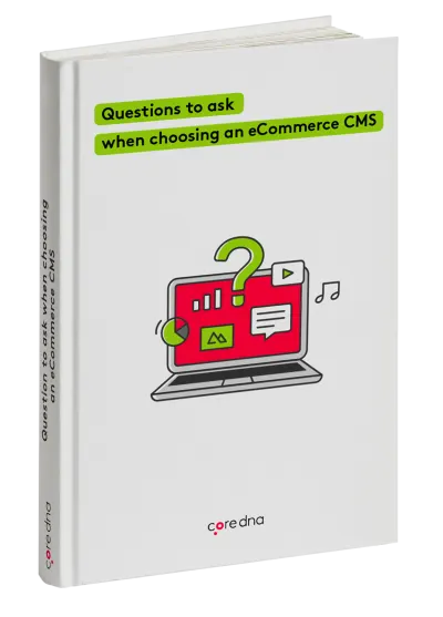 Content management system blueprint for eCommerce