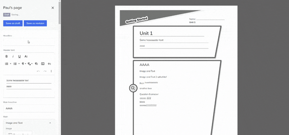 Image. Intuitive WYSIWYG editor