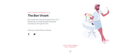 Illustration of a bon vivant enjoying a drink by a table with flowers and a phone.