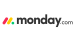 Monday.com logo with colorful design and text