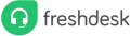 Freshdesk logo with green headset icon