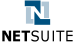 NetSuite logo with blue and light blue N design and text