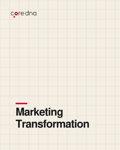 Marketing Digital Transformation Strategy