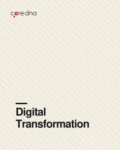 Form 38 - Digital transformation what is it?